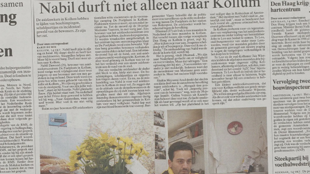 13 oktober 2000